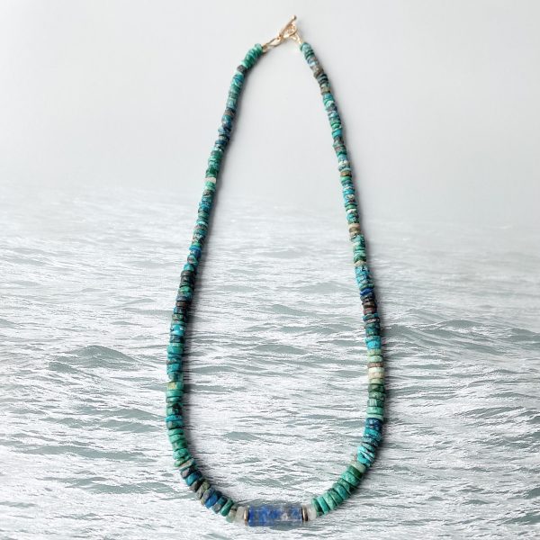 Collier turquoise et Lapis-lazuli